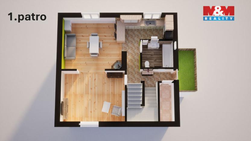 Prodej rodinného domu, Povrly, Mládeže, 190 m2