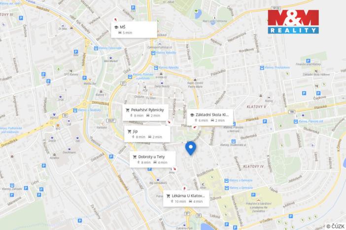 Prodej bytu 3+1, Klatovy - Klatovy IV, Školní, 81 m2