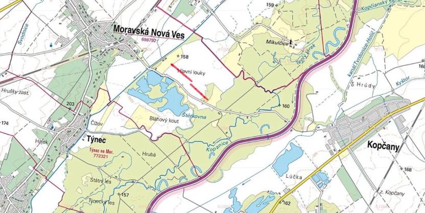Prodej pole, Moravská Nová Ves, 12063 m2