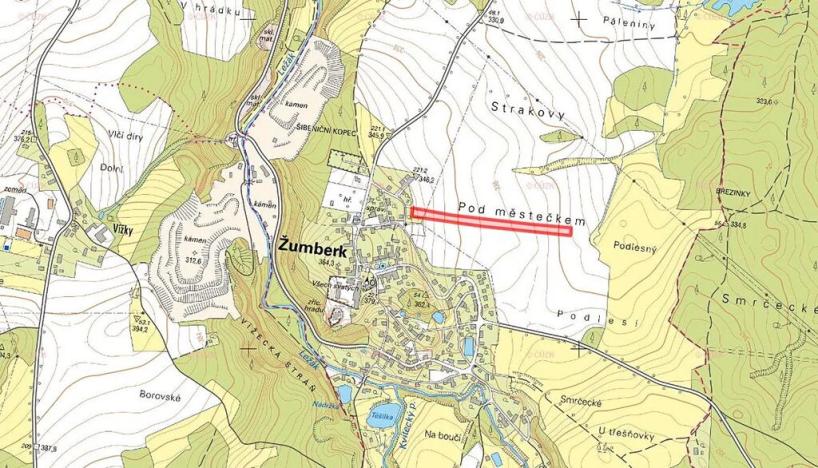 Prodej pole, Žumberk, 10752 m2