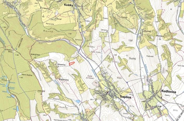 Prodej pole, Traplice, 4881 m2