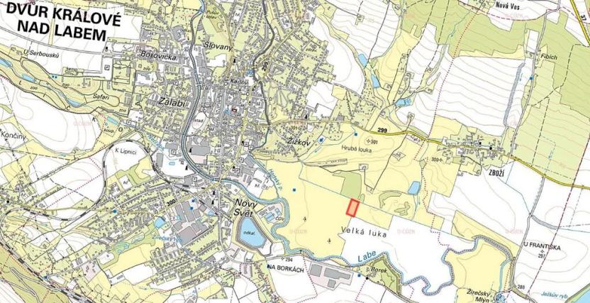 Prodej louky, Dvůr Králové nad Labem, 10323 m2