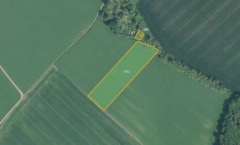 Prodej pole, Počenice-Tetětice, 37733 m2