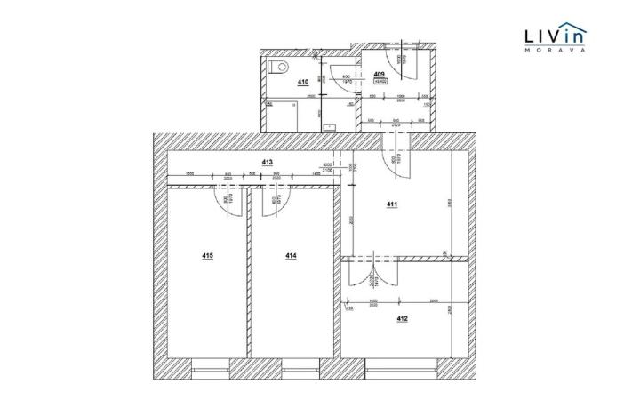 Prodej bytu 3+1, Olomouc, tř. Svornosti, 60 m2