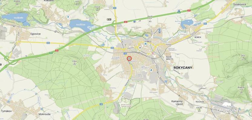 Prodej kanceláře, Rokycany, Sokolská, 413 m2