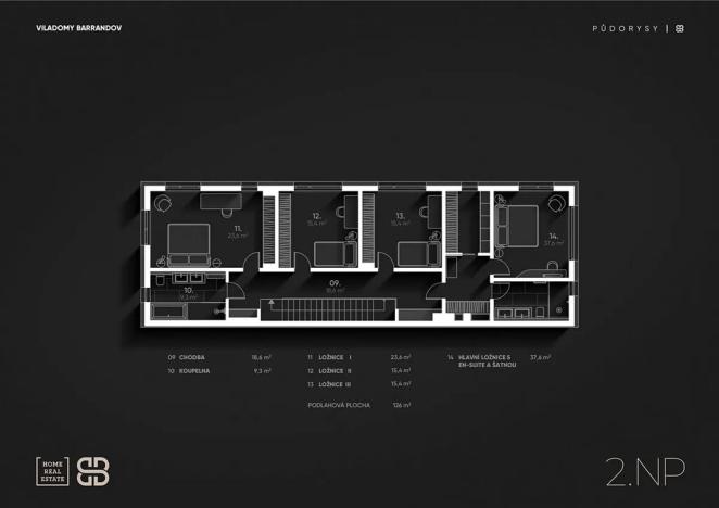 Prodej bytu 6+kk a větší, Praha - Hlubočepy, Ke Smíchovu, 247 m2