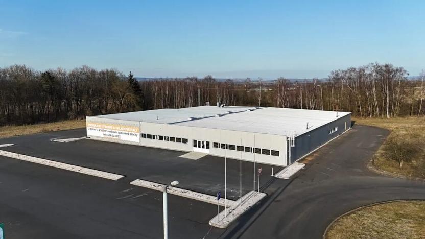 Pronájem výrobních prostor, Cheb, 2435 m2