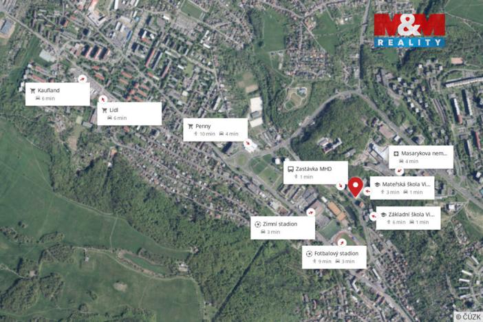 Prodej bytu 3+1, Ústí nad Labem - Bukov, Vinařská, 72 m2