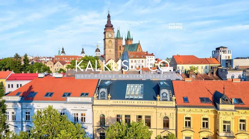 Pronájem bytu 2+kk, Hradec Králové, Eliščino nábřeží, 30 m2