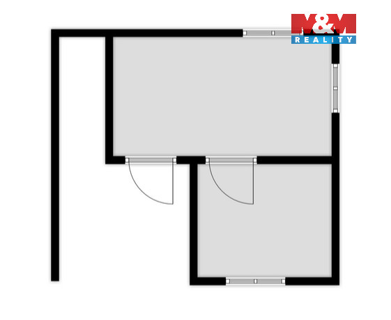 Prodej chaty, Chbany - Vadkovice, 52 m2