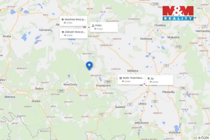 Prodej pozemku pro bydlení, Jesenice - Boudy, 1000 m2