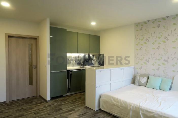 Pronájem bytu 1+kk, Brno, Bzenecká, 31 m2