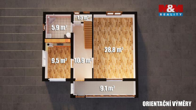 Prodej rodinného domu, Růžová, 137 m2