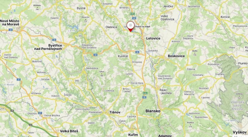 Prodej pole, Vranová Lhota, 2289 m2