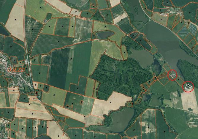 Prodej pole, Vodňany - Újezd, 8684 m2