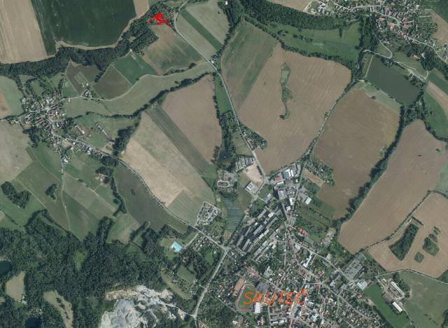 Prodej pozemku, Skuteč, 881 m2