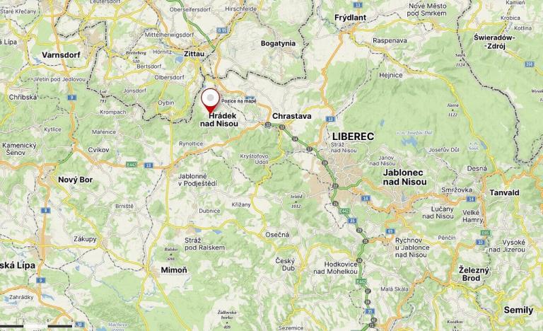 Prodej pozemku, Hrádek nad Nisou - Dolní Sedlo, 543 m2