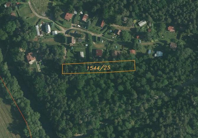 Prodej pozemku, Římov - Dolní Stropnice, 2102 m2