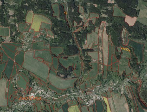 Prodej pole, Chotěvice, 8782 m2