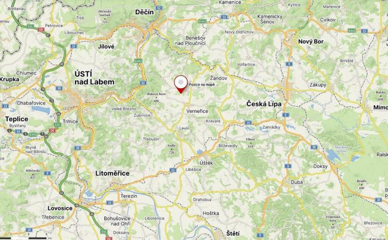 Prodej pole, Verneřice, 22839 m2