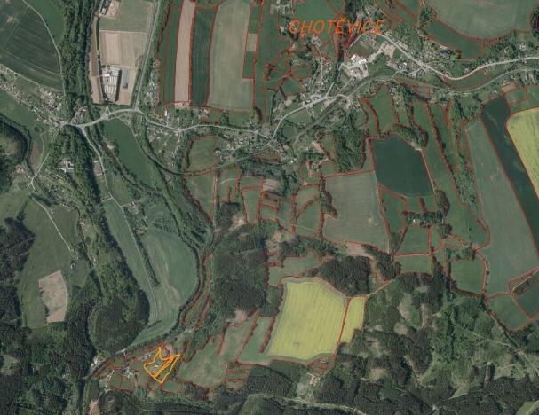 Prodej pozemku, Chotěvice, 15834 m2