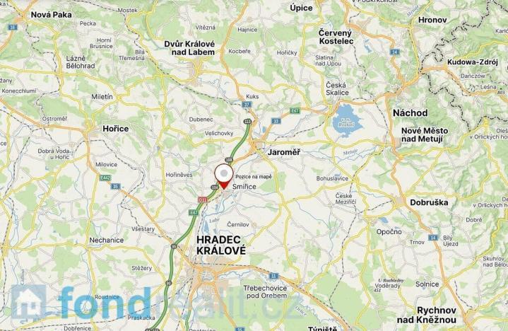 Prodej pozemku, Smiřice, 3824 m2