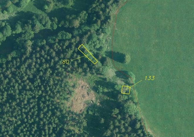 Prodej pole, Čachrov - Onen Svět, 475 m2