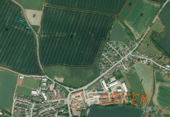Prodej pole, Dříteň, 2330 m2