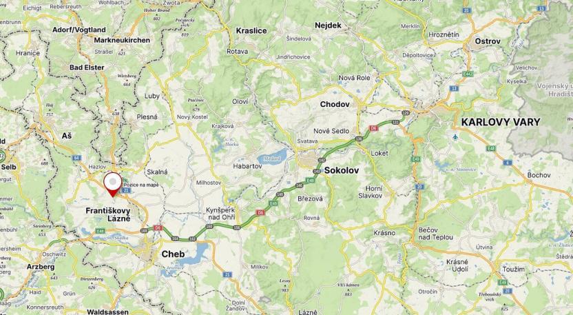 Prodej pole, Františkovy Lázně, 15408 m2