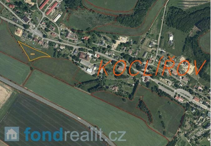Prodej pozemku, Koclířov, 4440 m2