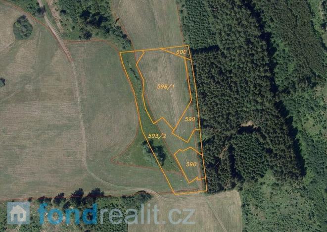 Prodej pole, Čistá u Horek, 32269 m2