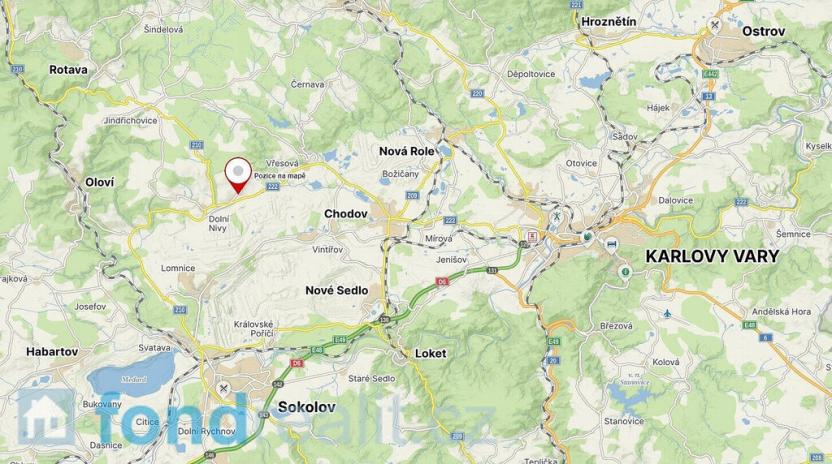 Prodej pole, Dolní Nivy, 1197 m2