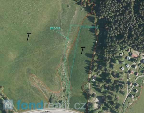 Prodej pole, Horní Planá, 45926 m2