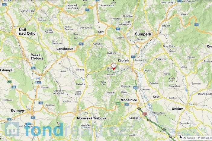 Prodej pole, Zábřeh, 2481 m2