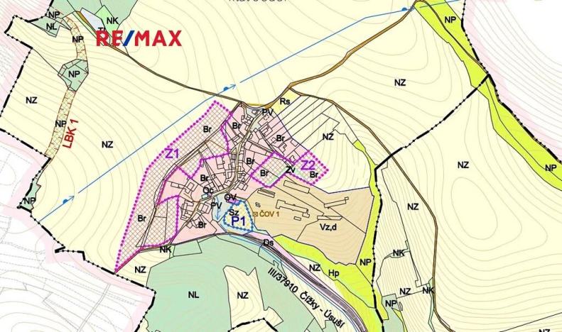 Prodej pozemku pro bydlení, Úsuší, 1501 m2