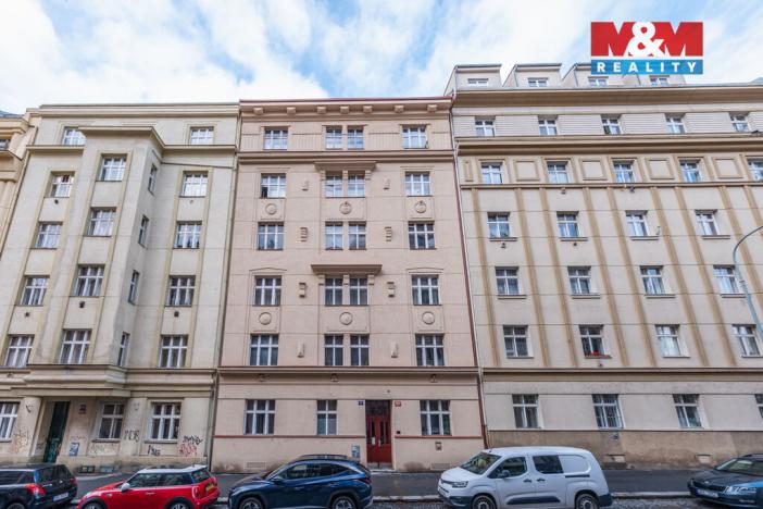 Pronájem bytu 2+kk, Praha - Vinohrady, Slezská, 42 m2
