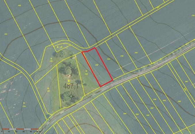 Prodej pole, Ostrov u Macochy, 3556 m2