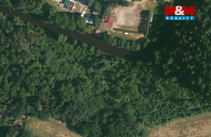 Prodej lesa, Římov - Branišovice, 6543 m2