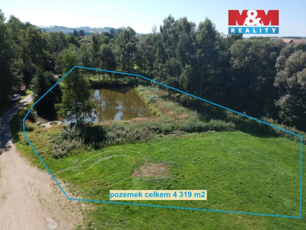 Prodej pozemku pro bydlení, Červený Hrádek, 4319 m2