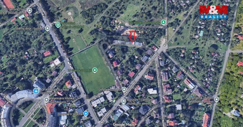 Prodej garáže, Praha - Suchdol, 17 m2