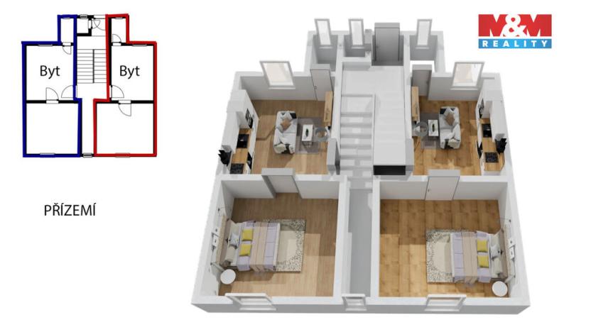 Prodej rodinného domu, Louny, Karlova, 200 m2