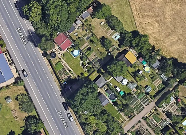 Prodej zahrady, Chomutov, Pražská, 283 m2