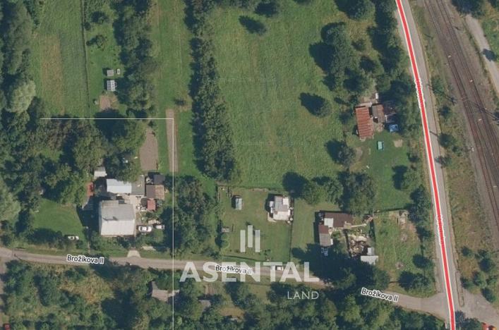 Prodej pozemku, Karviná - Lázně Darkov, Brožíkova II, 8547 m2