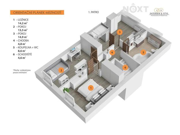 Prodej rodinného domu, Nelahozeves, Jarní, 137 m2