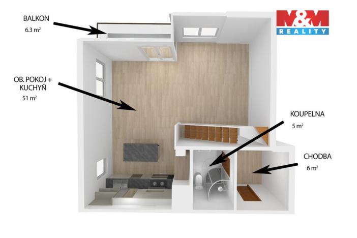 Pronájem bytu 4+kk, Plzeň - Severní Předměstí, Bolevecká, 151 m2