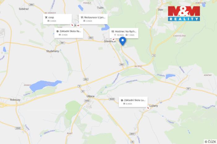 Prodej pozemku pro bydlení, Dřevěnice, 1470 m2