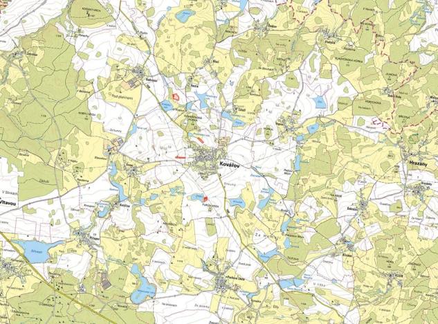 Prodej pole, Kovářov, 21898 m2