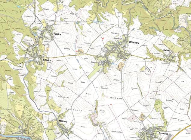 Prodej pole, Ořechov, 3631 m2