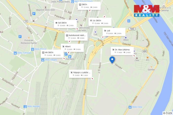 Prodej bytu 2+kk, Děčín, Závodní, 42 m2