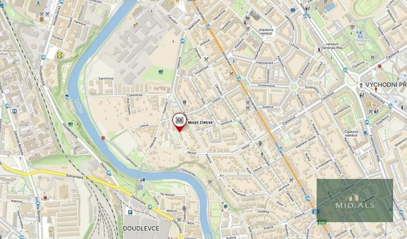 Prodej bytu 1+1, Plzeň, Motýlí, 37 m2